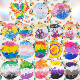 2.25” Pride Flag Button