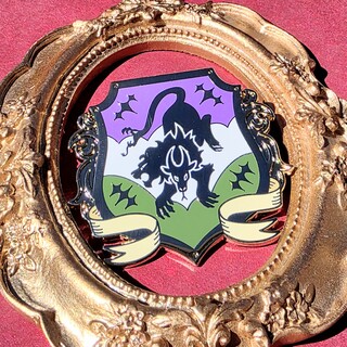 Past Heraldry Gender Queer Chimera Pin