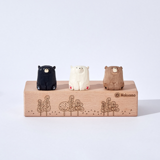 The Bear Family with Display Stand