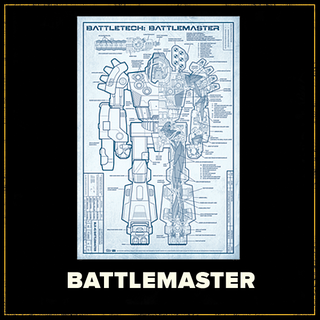 Classic 'Mech Blueprint - BattleMaster