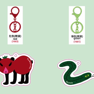 Mash-Up Friends Keychain