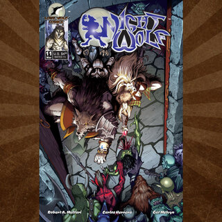 Night Wolf #11 Variant Cover By Criss Madd