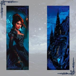 TwoSided Unseelie Court Bookmark