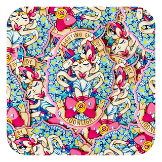 Pokemon Sailor Sylveon Waterproof Glossy Sticker