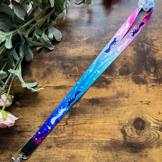 Celestial Fox (light) Lanyard