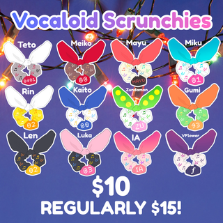 Vocaloid Scrunchies