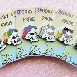 Spooky Pride Skull