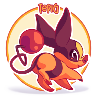 Tepig Enamel Pin
