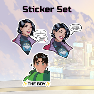Die-Cut Sticker Pack