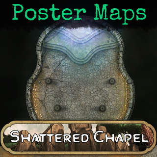 Poster Map - Shattered Chapel