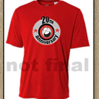 RED 20th Anniversary HEROBEAR T-Shirt
