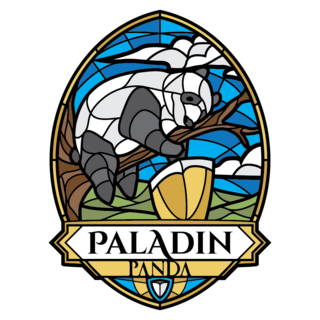 Old Pin - Paladin Panda