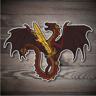 War Dragon Sticker