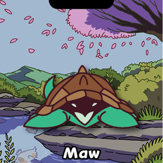 Maw, Dragon Turtle Pin (021)