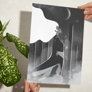 Hand-signed limited print