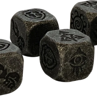 Metal Dice - Undead Set