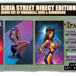 Siria: Underworld Pimp Hustla #1 Siria Street Direct Edition