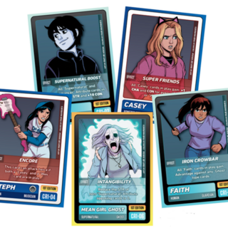 5 "HAUNTING/LFLD" Trading Cards