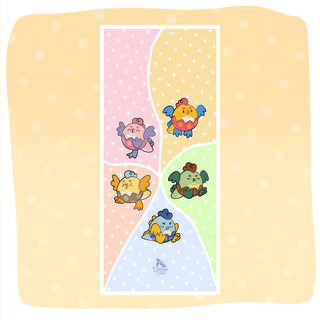 Bitty Gang Phone Wallpaper