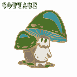 Fungi Fun Guy Enamel Pin