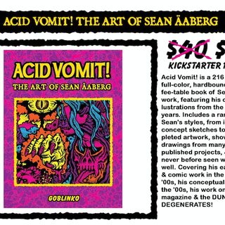 Acid Vomit! The Art of Sean Aaberg