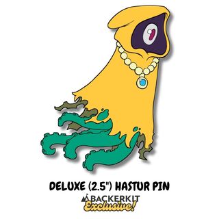 Hastur Deluxe (2.5") Enamel Pin