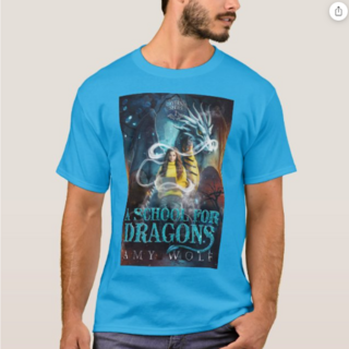 Custom art A School for Dragons T-shirt