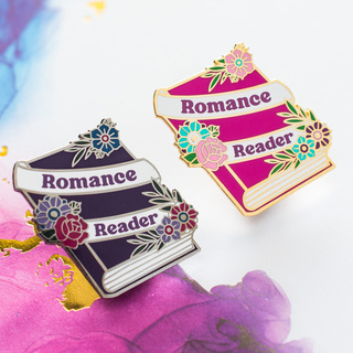 Romance Reader Pin