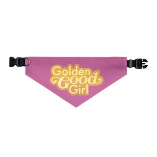 Golden Good Girl Bandana Collar