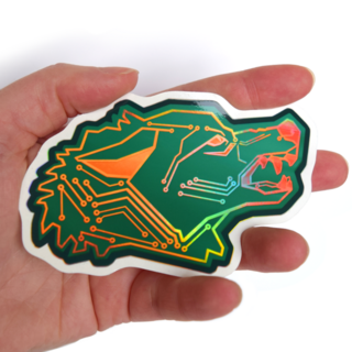 Byte Selective Holo Sticker