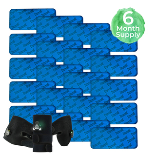 100 PACK: Accusage Thermo Conductive Gel Pads - 6 Month Supply