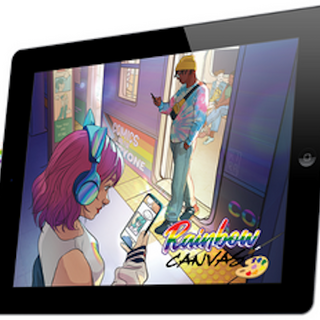 Rainbow Canvas (Digital)