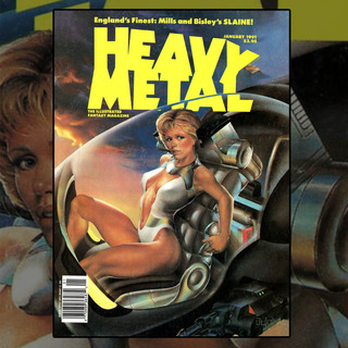 Heavy Metal  January 1991