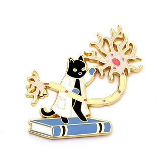 Neurology Cat Pin