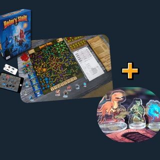 Deluxe Game with Acrylic Standees (instead of cardboard)