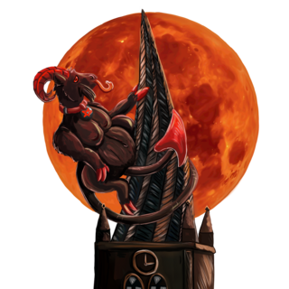 crooked spire sticker