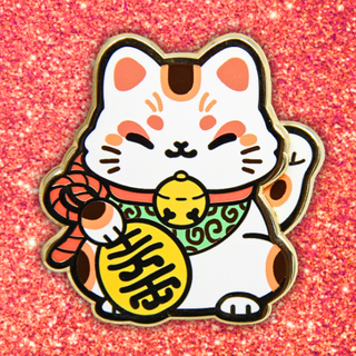 Maneki Neko Pin