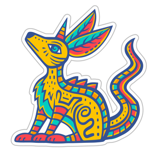 Alebrije Vinyl Sticker