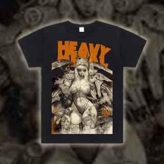 HEAVY METAL TSHIRT "Mech Girl" Quintana