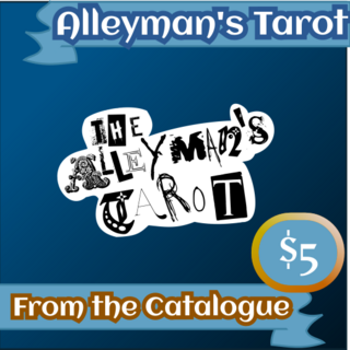 The Alleyman's Tarot Pin