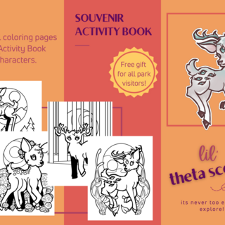 Souvenir Activity Book - Digital Coloring Pages