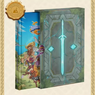 Legends of Akeroth: Core Rulebook - Slipcase Edition [Crowdfunding Exclusive] and PDF + Legends of Akeroth: VTT Access + Map of Erwick + Legends of Akeroth: Original Soundtrack