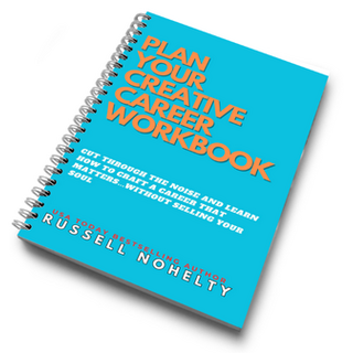 Plan Your Creative Career Workbook (physical workbook)