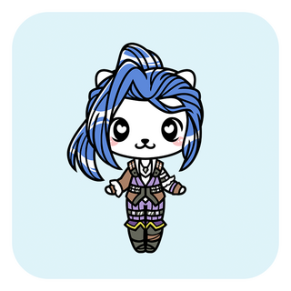 Arcane Caitlyn Enamel Pin