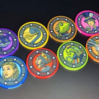 Poker chips (set of 8)