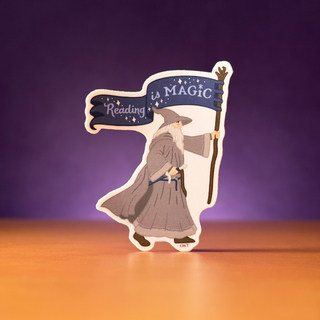 Grey Wizard Sticker