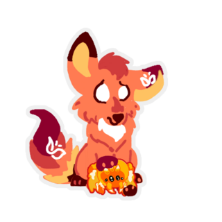 Cross Backing Sticker