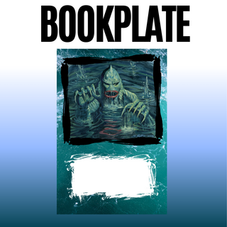 Extra Creature Bookplate Sticker