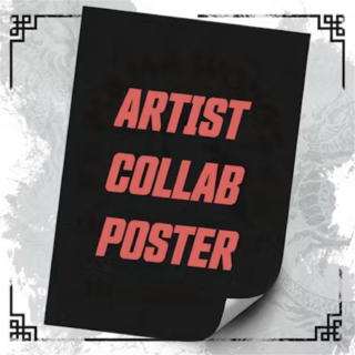 Artist Collab Alt Poster