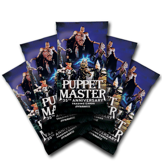 PUPPET MASTER 35TH ANNIVERSARY TRADING CARDS PACKS X5